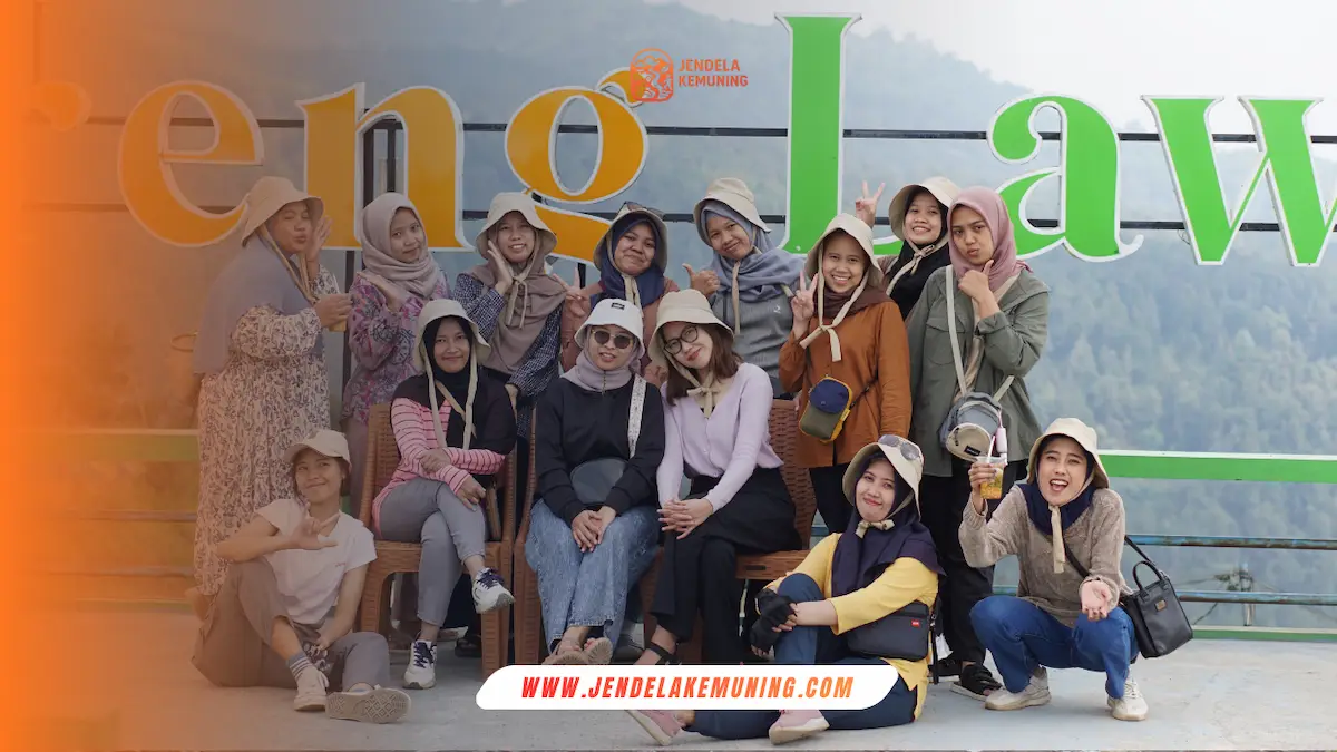 rekreasi keluarga dan gathering rombongan di wisata kemuning